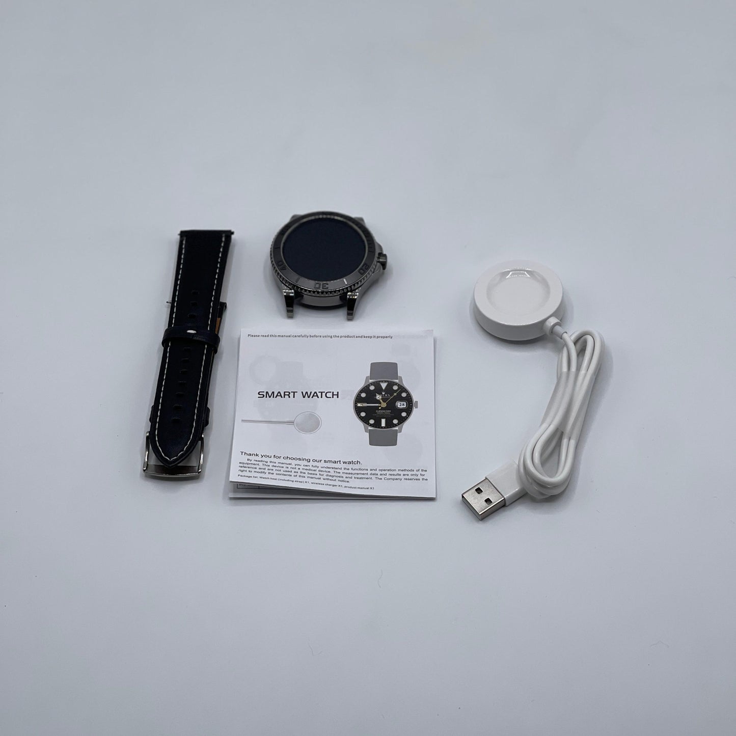 G9 Max Smartwatch With Amoled Display – Black