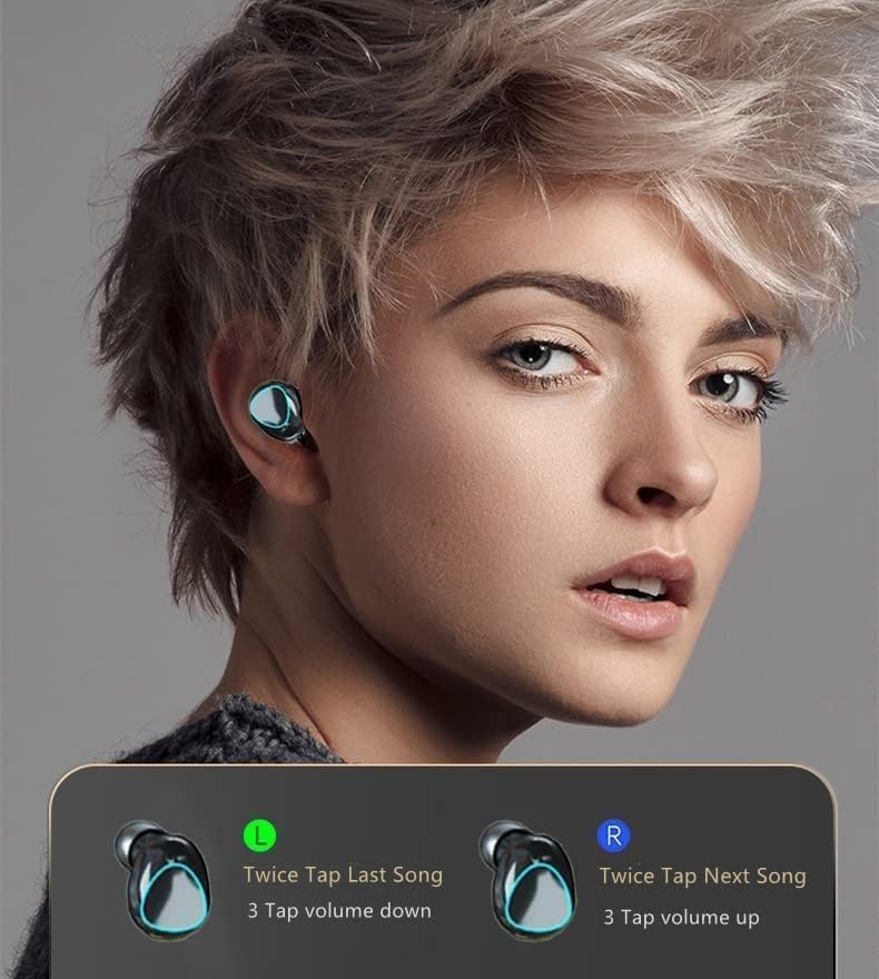 M10 TWS Wireless Earbuds with Charging Power Bank & LED Display 3D Touch Bluetooth Headset