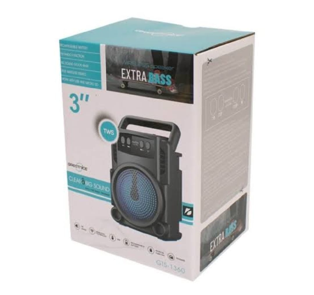 Gts 1360 Portable Rechargeable Mini Wireless Bluetooth Speaker