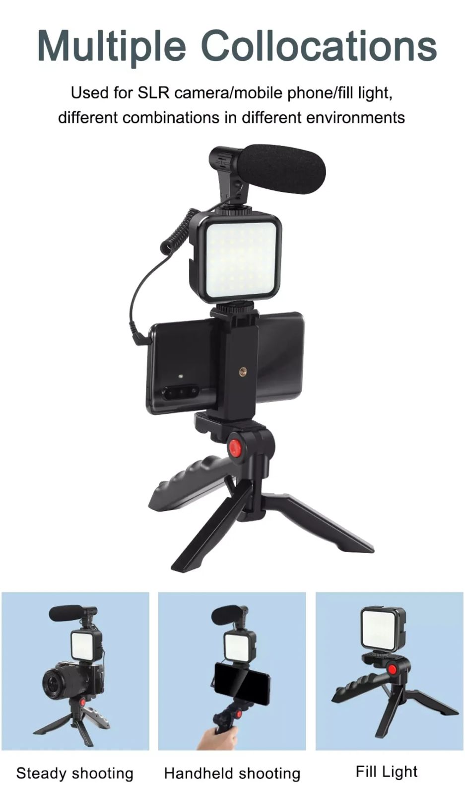 logging Kit with Tripod Light & Mic