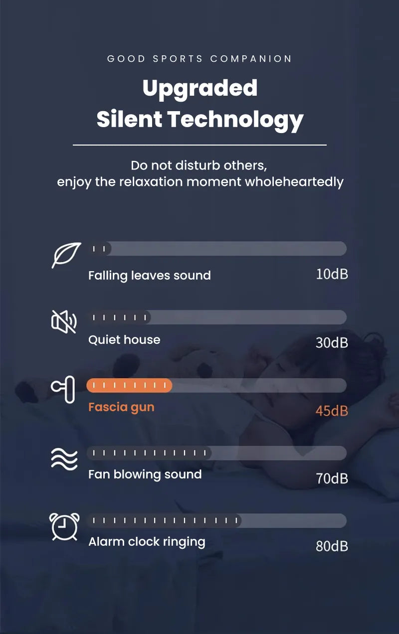 4 In 1 Multi-Function Massage Gun (random color)