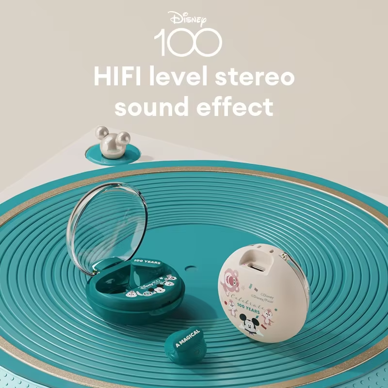 Disney Qs-t1 Earphone Bluetooth 5.3 Wireless Headphones (random color)