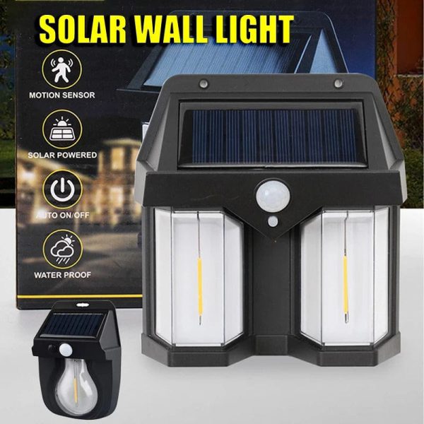 Deal Pack Of 2 – Solar Wall Lamp & Hand Pull Food Vegetable Chopper (random color)