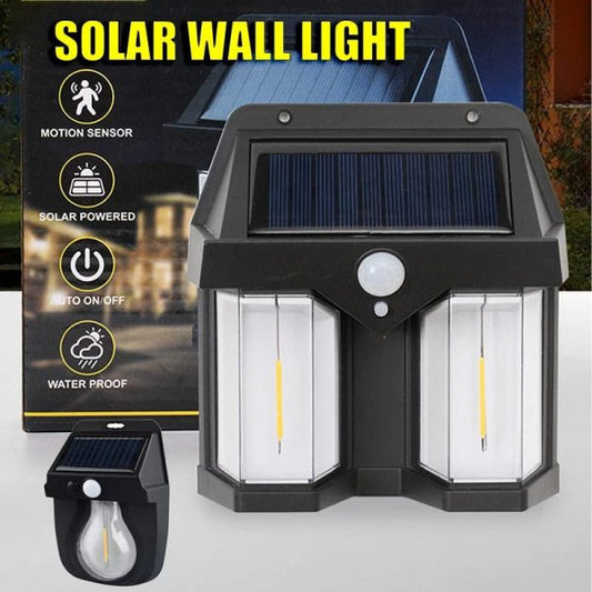 Deal Pack Of 2 – Solar Wall Lamp & Hand Pull Food Vegetable Chopper (random color)