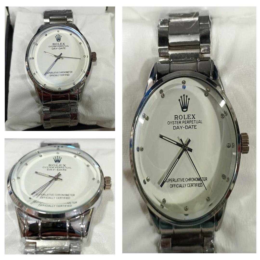 Rolex Men’s Formal Quartz Wrist Watch - With Random Box